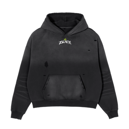 DBWH Acid Green Boxy Fleece Hoodie