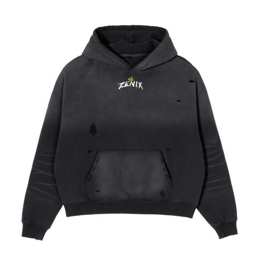 DBWH Acid Green Boxy Fleece Hoodie
