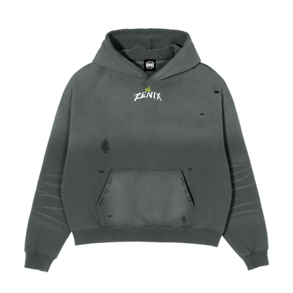 DBWH Acid Green Boxy Fleece Hoodie