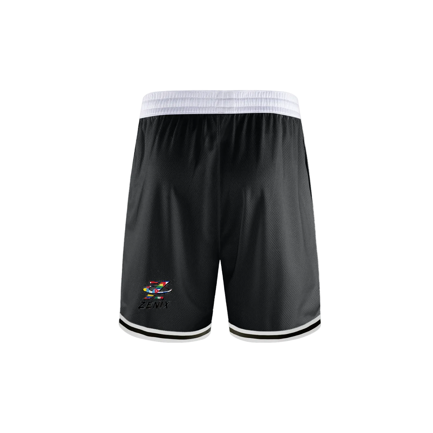Classic Stripe Trim Basketball Shorts