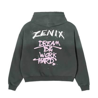 DBWH Pink Boxy Fleece Hoodie